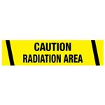Caution Radiation Area Tape